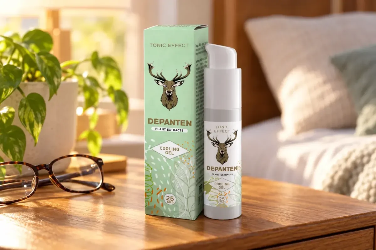 Depanten — el envase en el día a día
