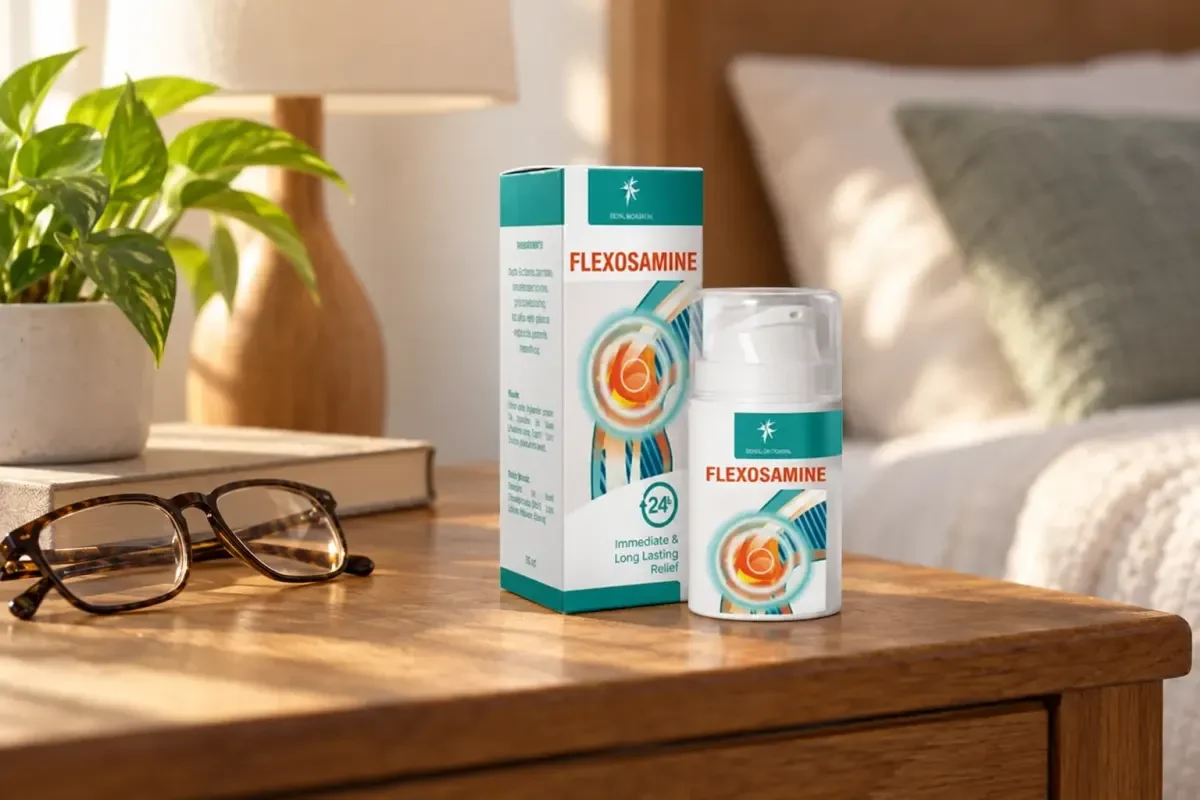 Flexosamine — el envase en el día a día