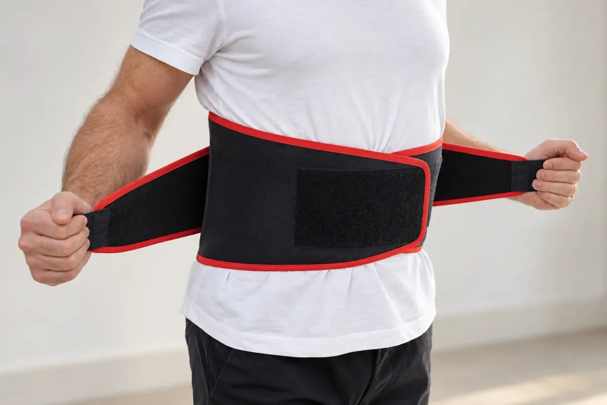 Uso de la faja lumbar para aliviar el dolor de espalda